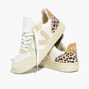 Madewell x Veja™ V-10 Sneakers in Animal Print